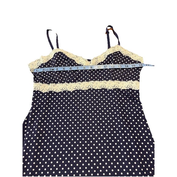 🔥 Delta Burke Polka Dot Coquette Nightie XL EUC! 🔥 - Picture 6 of 10